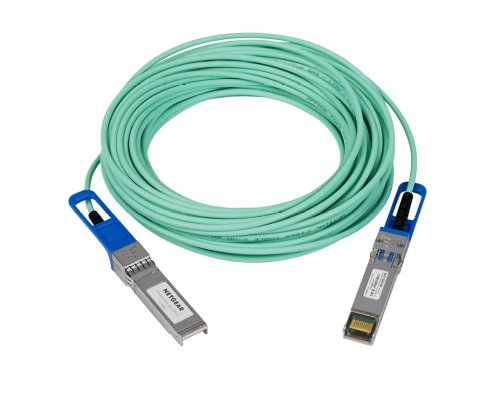 NETGEAR AXC7615 InfiniBand/fibre optic cable 15 m SFP+ Turquoise AXC7615-10000S