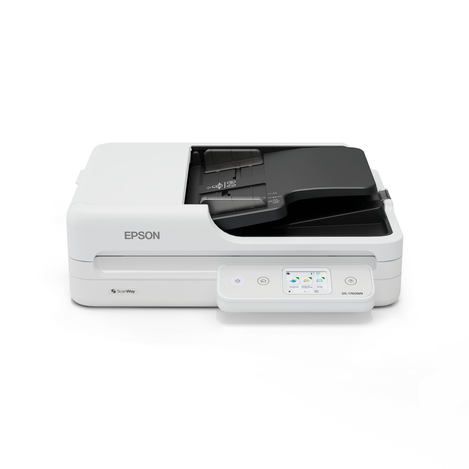 Epson WorkForce DS-1760WN NETWORK FLATBED & ADF scanner 1200 x DPI A4 Black, White B11B274201