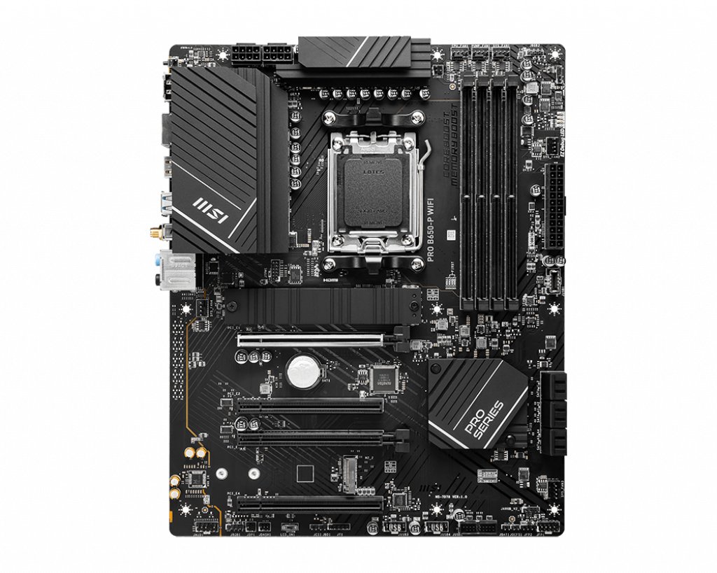 MSI PRO B650-P WIFI motherboard AMD B650 Socket AM5 ATX B650PWIFI