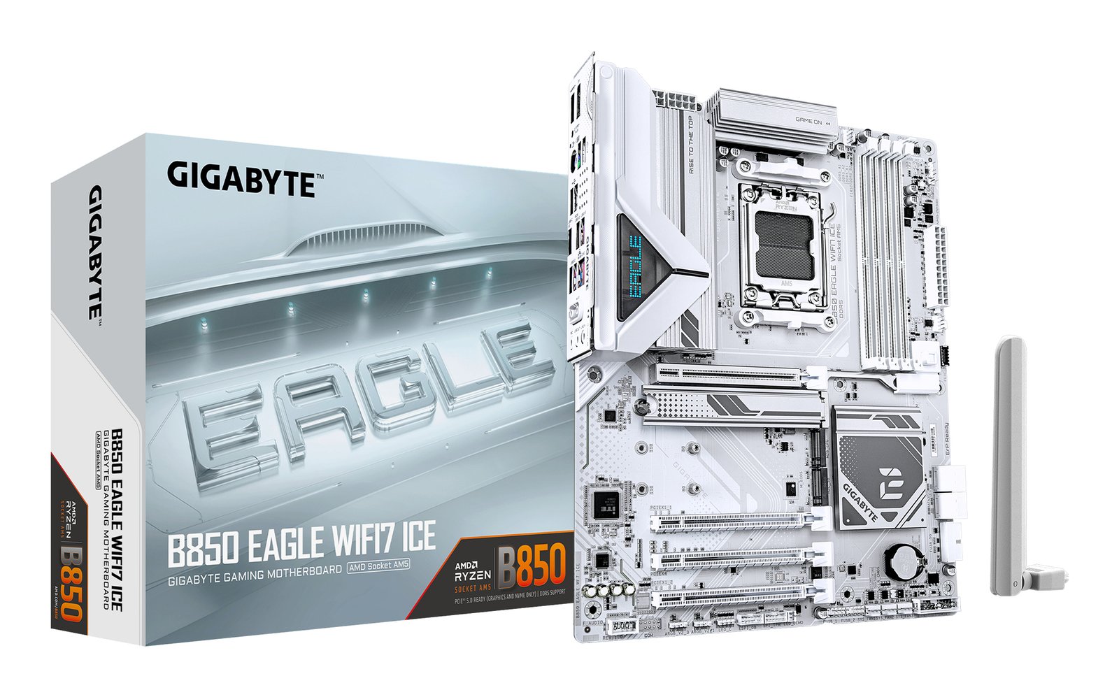 Gigabyte Technology B850 EAGLE WIFI7 ICE Motherboard B850 EAGLE WF7 ICE