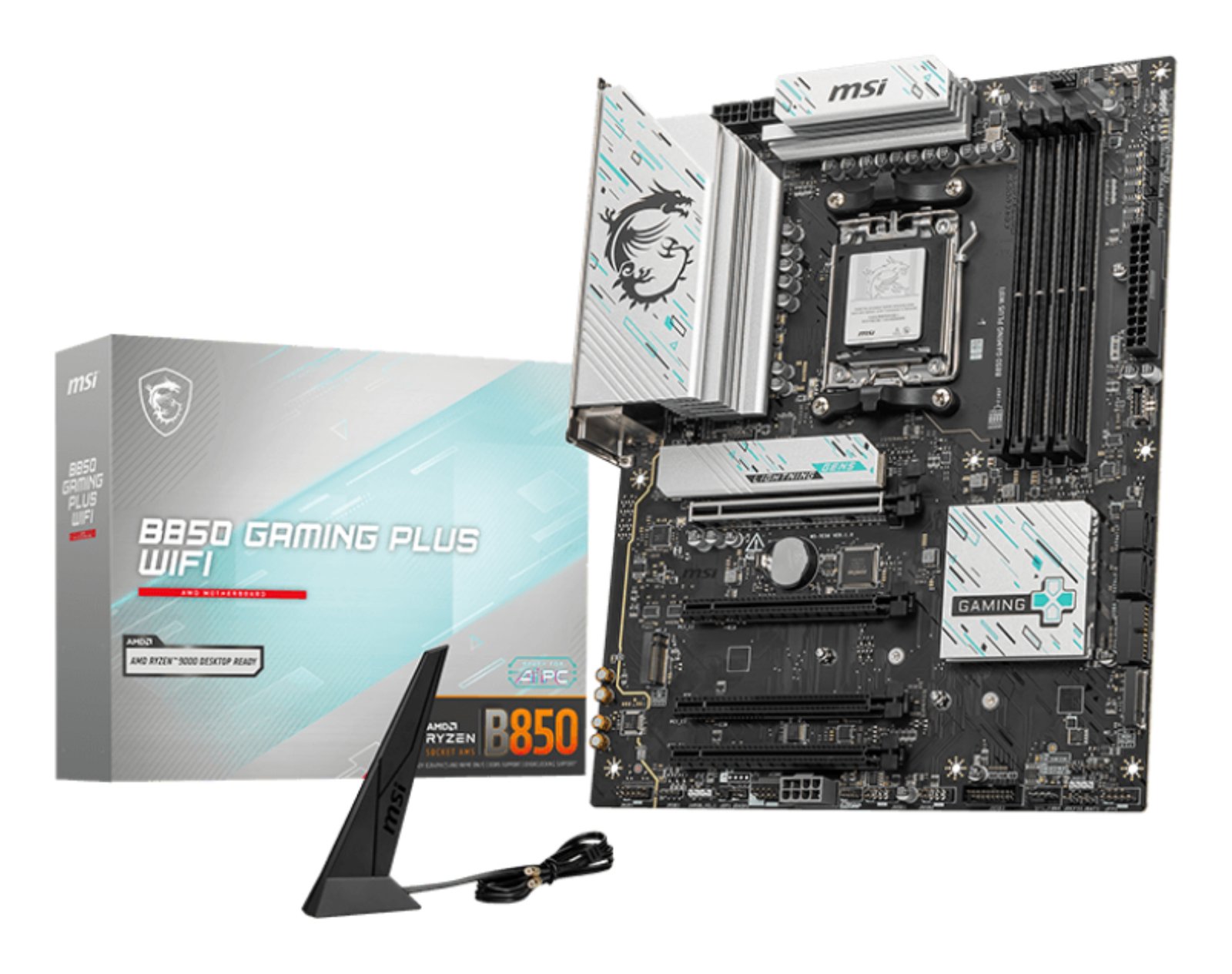 MSI B850 GAMING PLUS WIFI motherboard AMD Socket AM5 ATX B850GPW