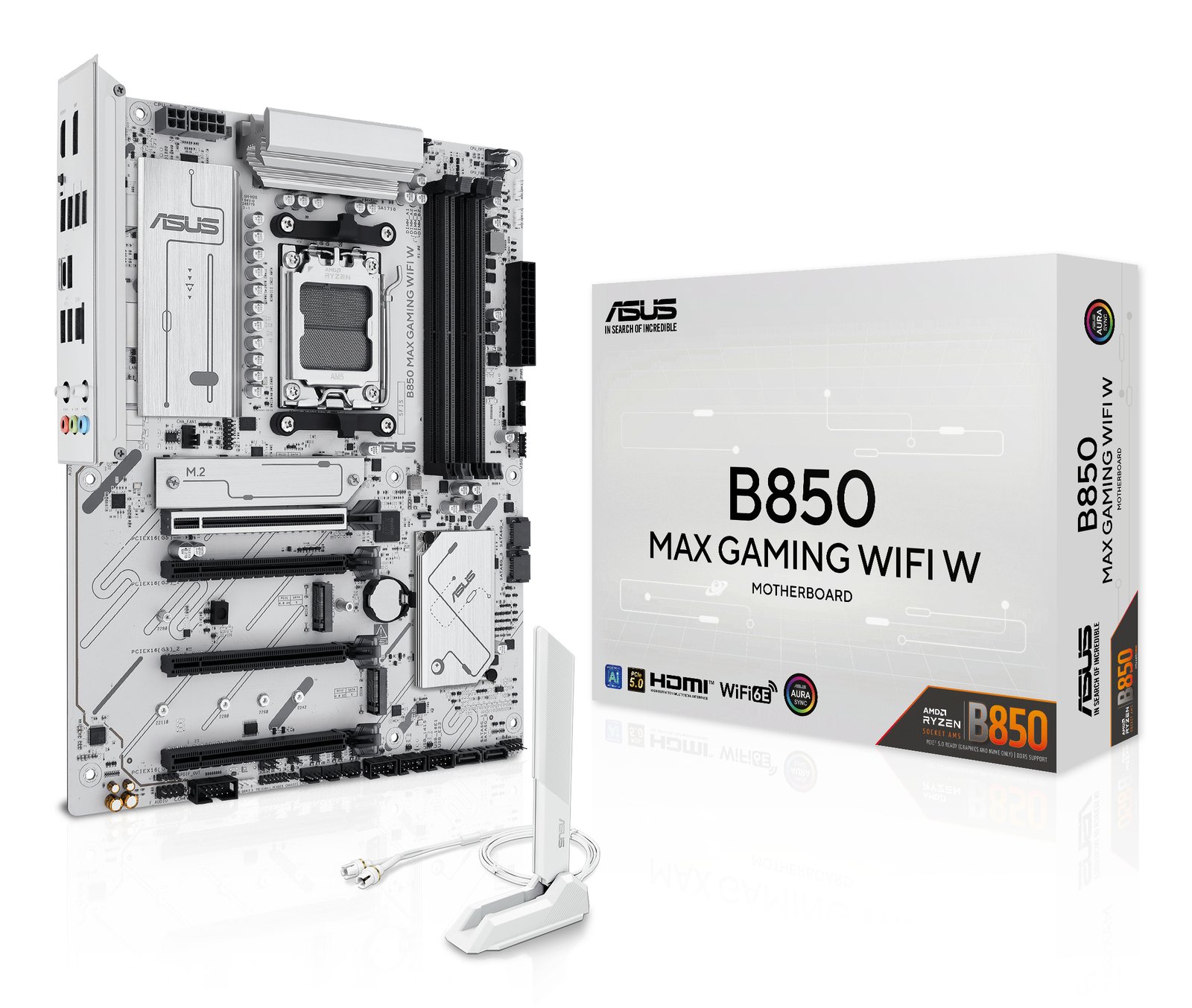ASUS B850 MAX GAMING WIFI W AMD Socket AM5 ATX