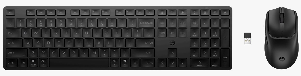 HP Multi-Device Dual-Mode Mouse and Keyboard Combo 495C BE1Q0UT#ABA