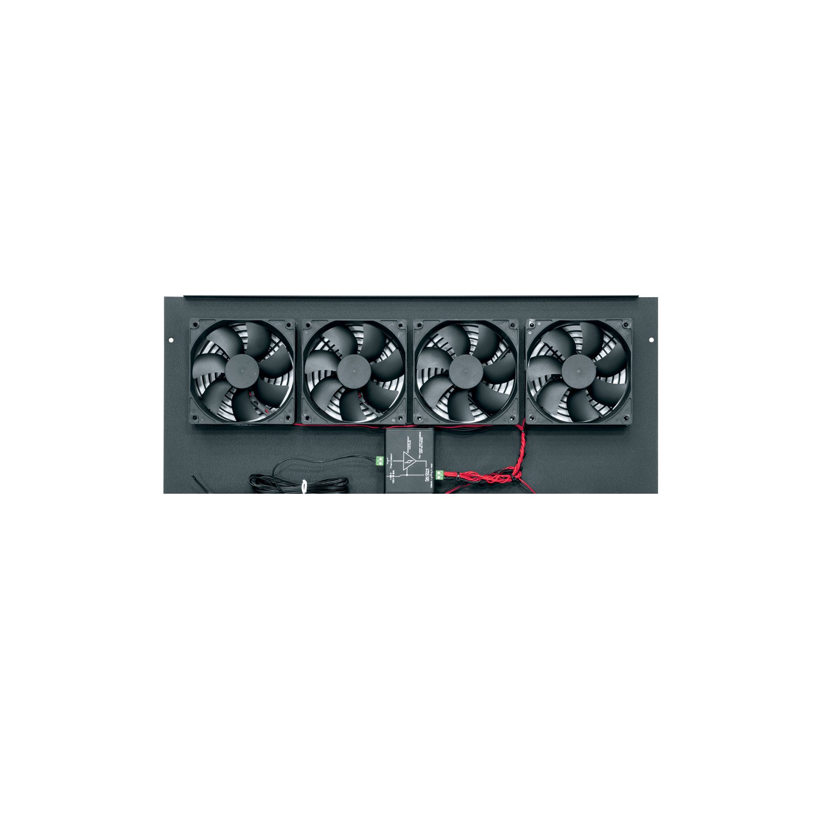 Middle Atlantic 276 CFM Fan Top, with Controller for BGR Series BGR-276FT-FC