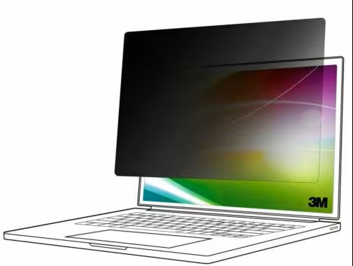 3M Company BPNAP007 display privacy filter 38.9 cm (15.3") Laptop Frameless