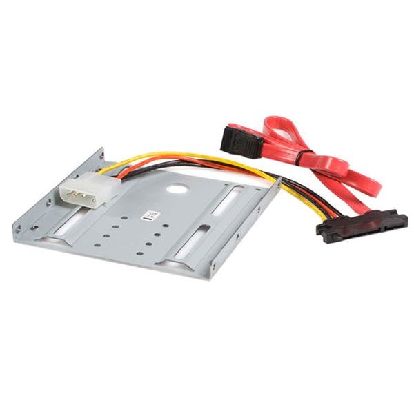 StarTech.com 2.5in SATA Hard Drive to 3.5in Bay Mounting Kit - TAA BRACKET25SAT
