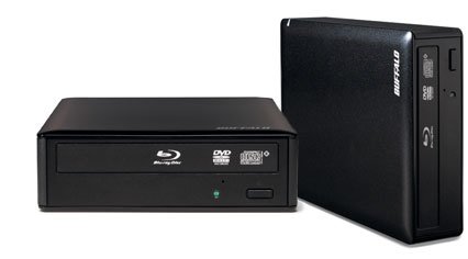 Buffalo Americas BRXL-16U3 optical disc drive Blu-Ray RW Black