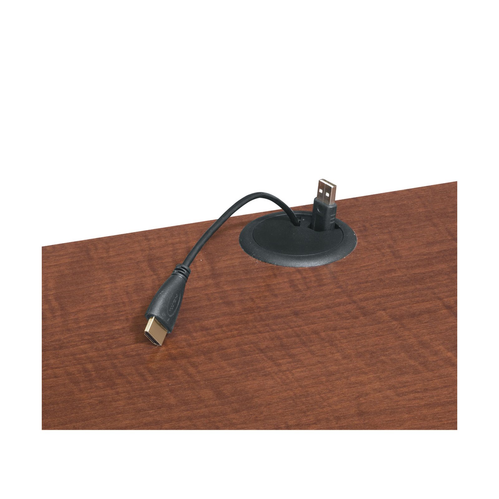 Middle Atlantic C5 Credenza Cable Grommet for HPL Wood Kits C5-CG-H