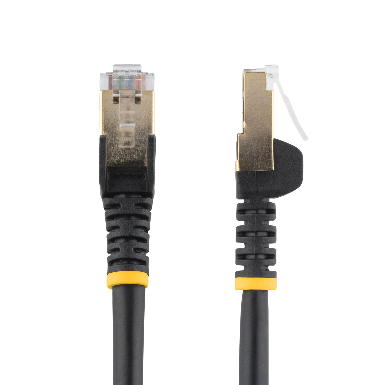 StarTech.com 14ft CAT6a Ethernet Cable - 10 Gigabit Shielded Snagless RJ45 100W PoE Patch Cord - C6ASPAT14BK