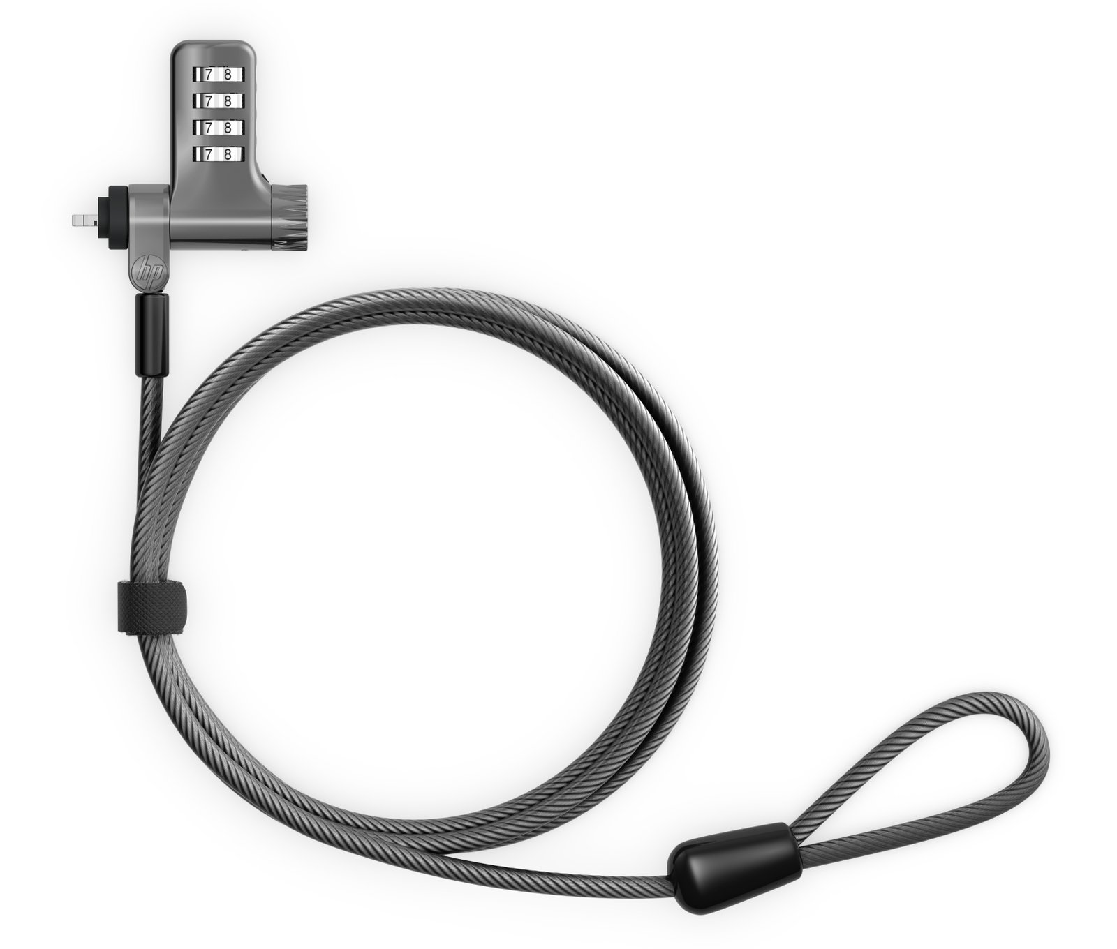 HP Universal Resettable Combination Cable Lock C6CQ3AA