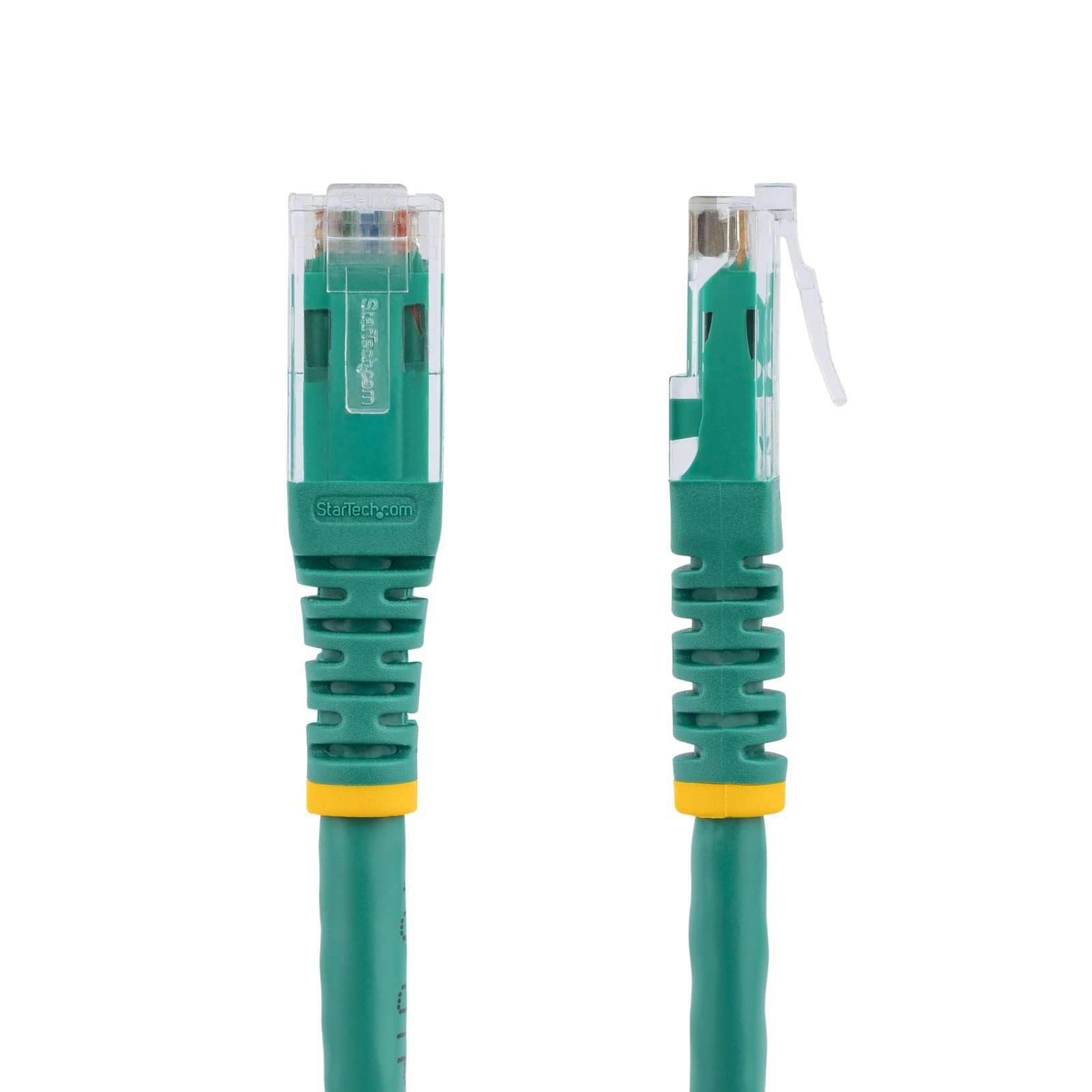 StarTech.com 2ft CAT6 Ethernet Cable - Green CAT 6 Gigabit Wire -250MHz 100W PoE RJ45 UTP Molded C6PATCH2GN