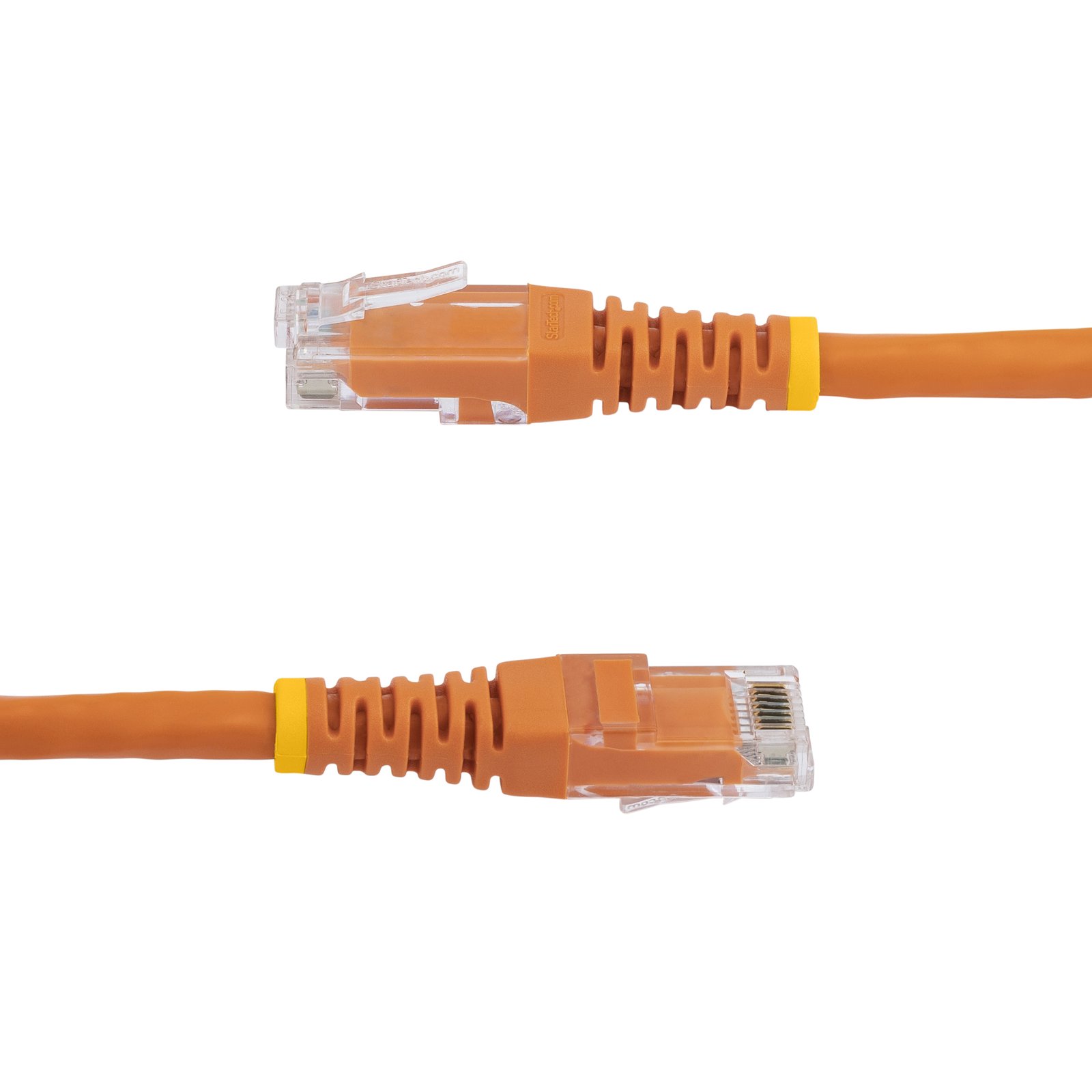 StarTech.com 6ft CAT6 Ethernet Cable - Orange CAT 6 Gigabit Wire -250MHz 100W PoE RJ45 UTP Molded C6PATCH6OR