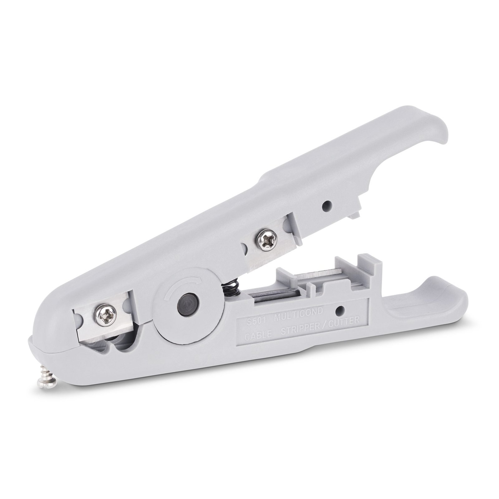 StarTech.com Network Cable Stripper and Cutter, Professional Wire for UTP/FTP/STP/Coax Cables, CABLESTRIPCUT