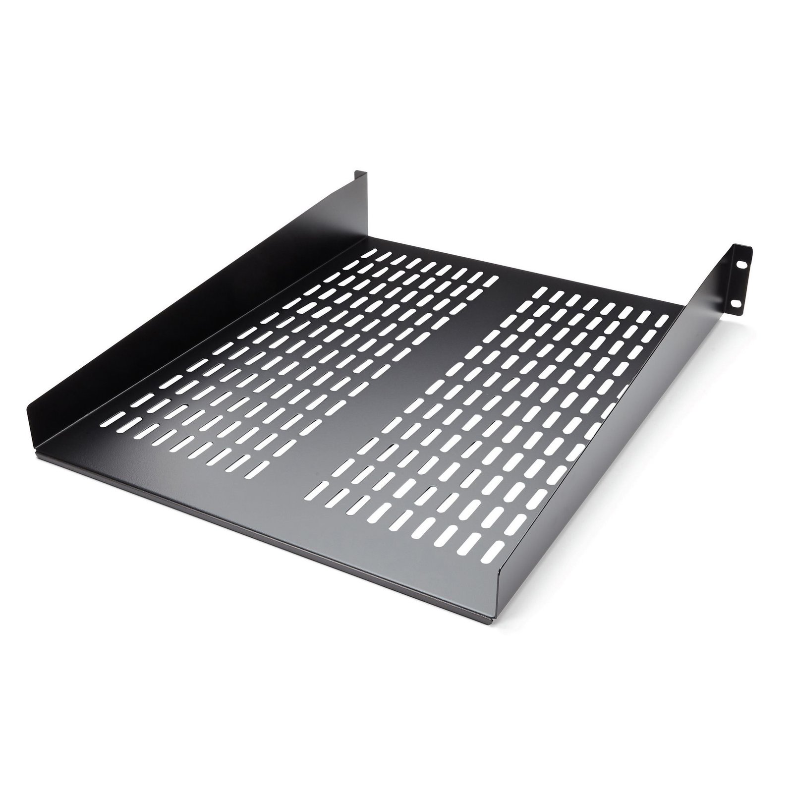 StarTech.com 2U Server Rack Shelf - Universal Vented Mount Cantilever Tray for 19" Network CABSHELF22V
