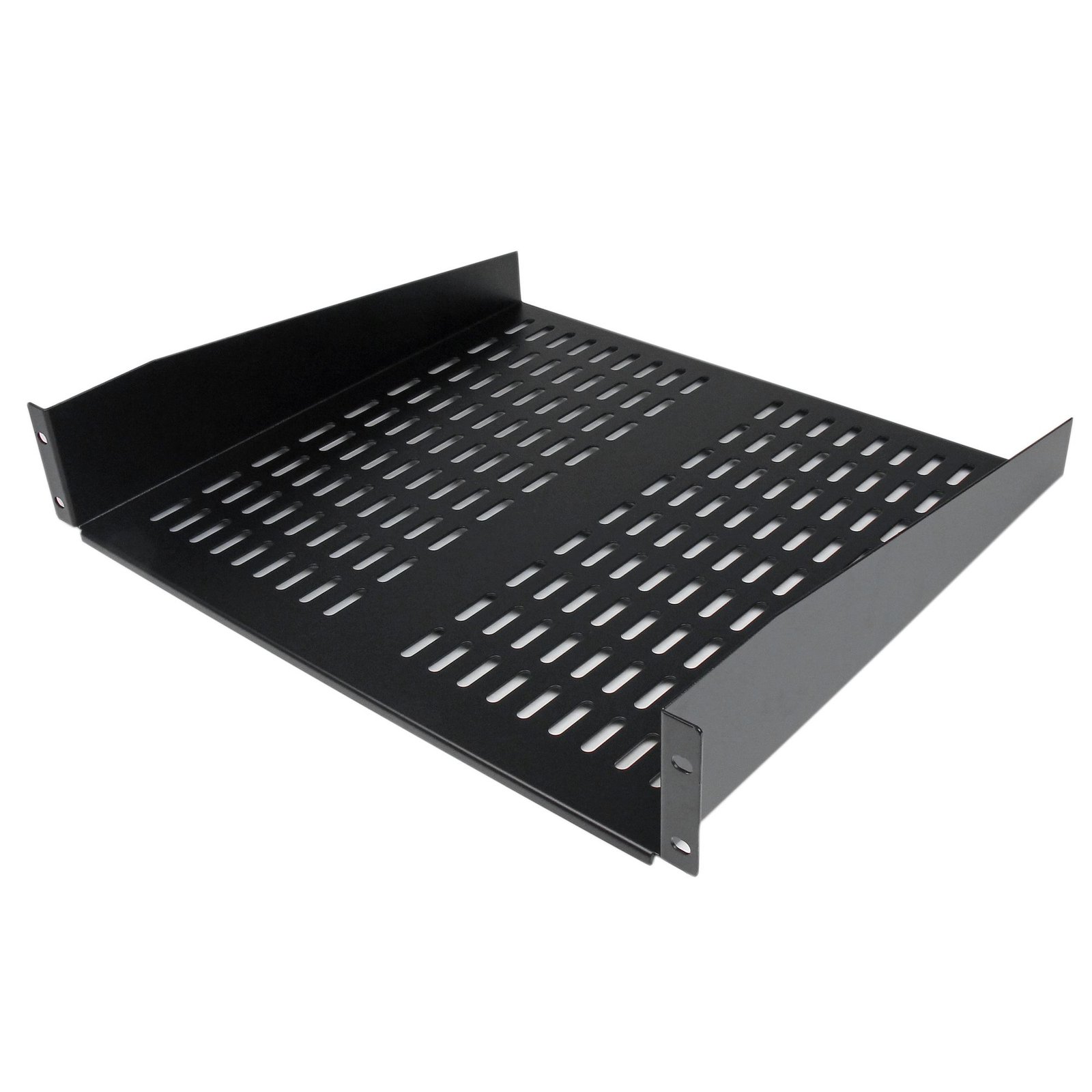 StarTech.com 2U Server Rack Shelf - Universal Vented Mount Cantilever Tray for 19" Network CABSHELFV