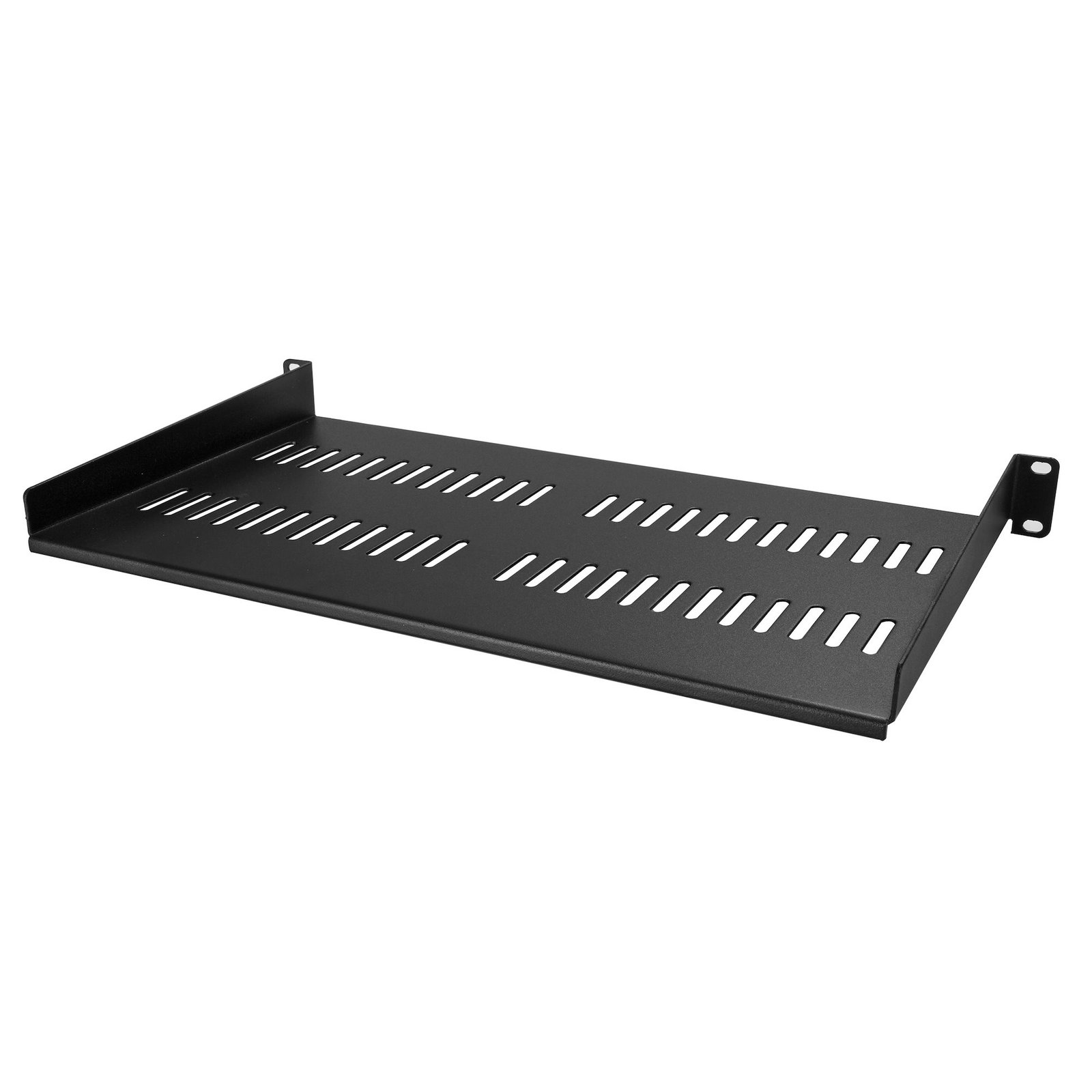 StarTech.com 1U Server Rack Shelf - Universal Vented Mount Cantilever Tray for 19" Network CABSHELFV1U