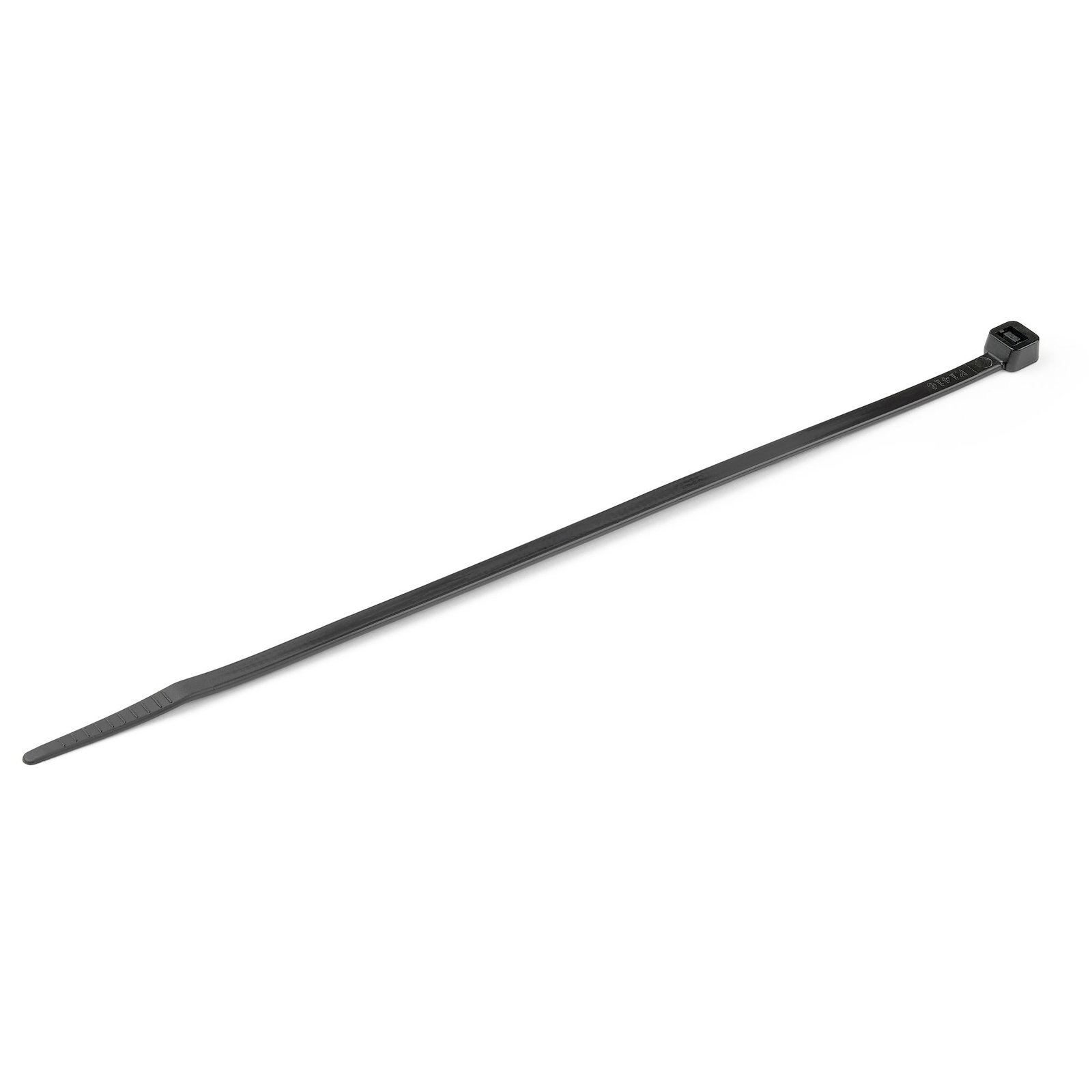 StarTech.com 8"(20cm) Cable Ties - 1/8"(4mm) wide, 2-1/8"(55mm) Bundle Diameter, 50lb(22kg) Tensile CBMZT8BK