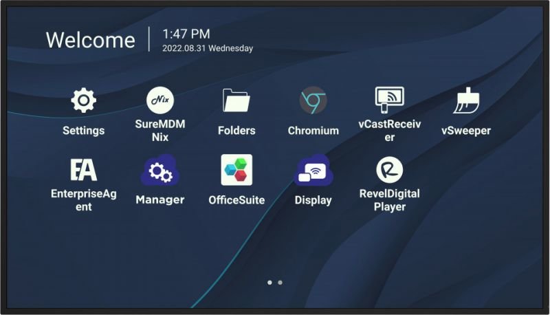 Viewsonic CDE9830 Signage Display 2.49 m (98") Wi-Fi 500 cd/m² 4K Ultra HD Black Built-in processor CDE9830-E1