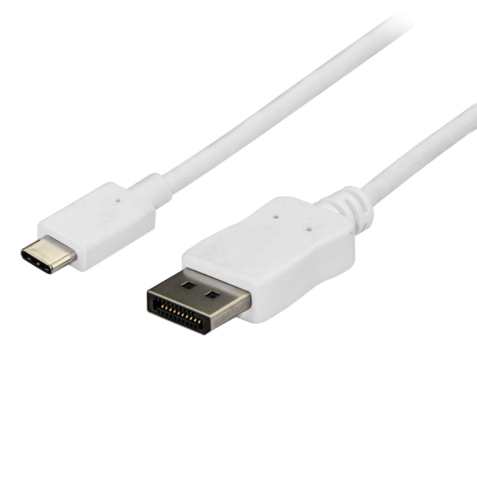 StarTech.com 6ft (1.8m) USB C to DisplayPort 1.2 Cable 4K 60Hz - USB-C Adapter HBR2 - Type-C DP Alt CDP2DPMM6W