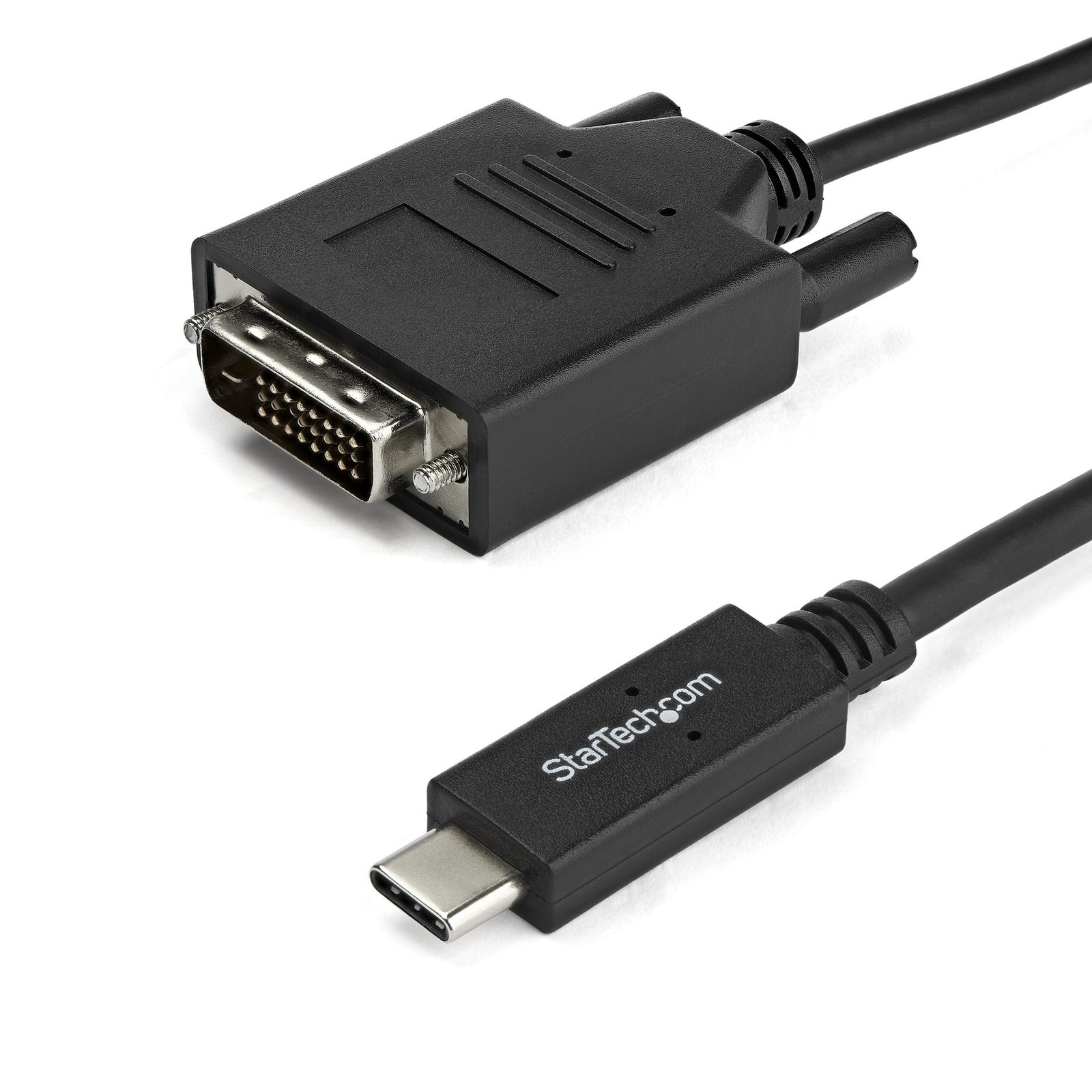 StarTech.com 6.6 ft (2m) USB-C to DVI Cable - 1920 x 1200 - Black CDP2DVIMM2MB