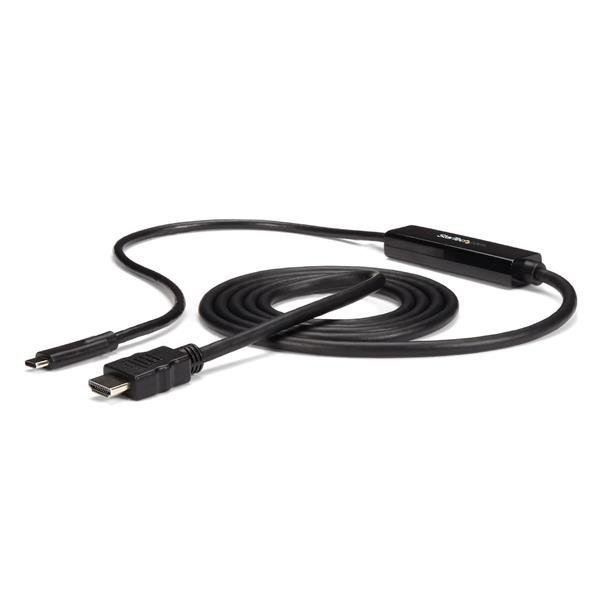 StarTech.com 3ft (1m) USB C to HDMI Cable - 4K 30Hz Type-C Video Display Converter - USB-C DP Alt CDP2HDMM1MB