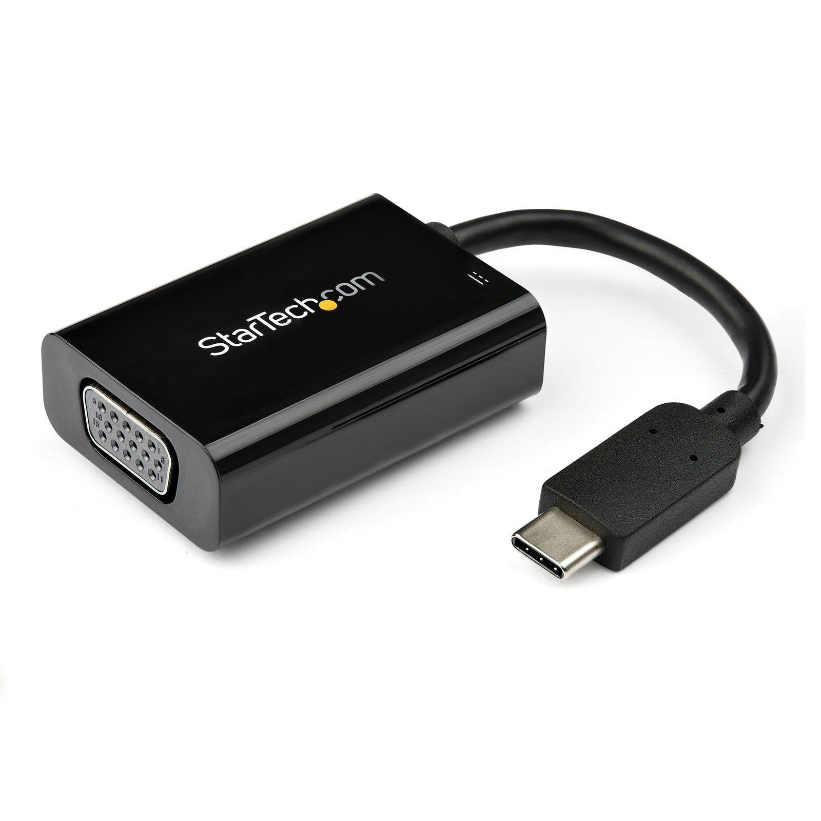 StarTech.com USB C to VGA Adapter with Power Delivery - 1080p Type-C Monitor Video Converter w/ CDP2VGAUCP