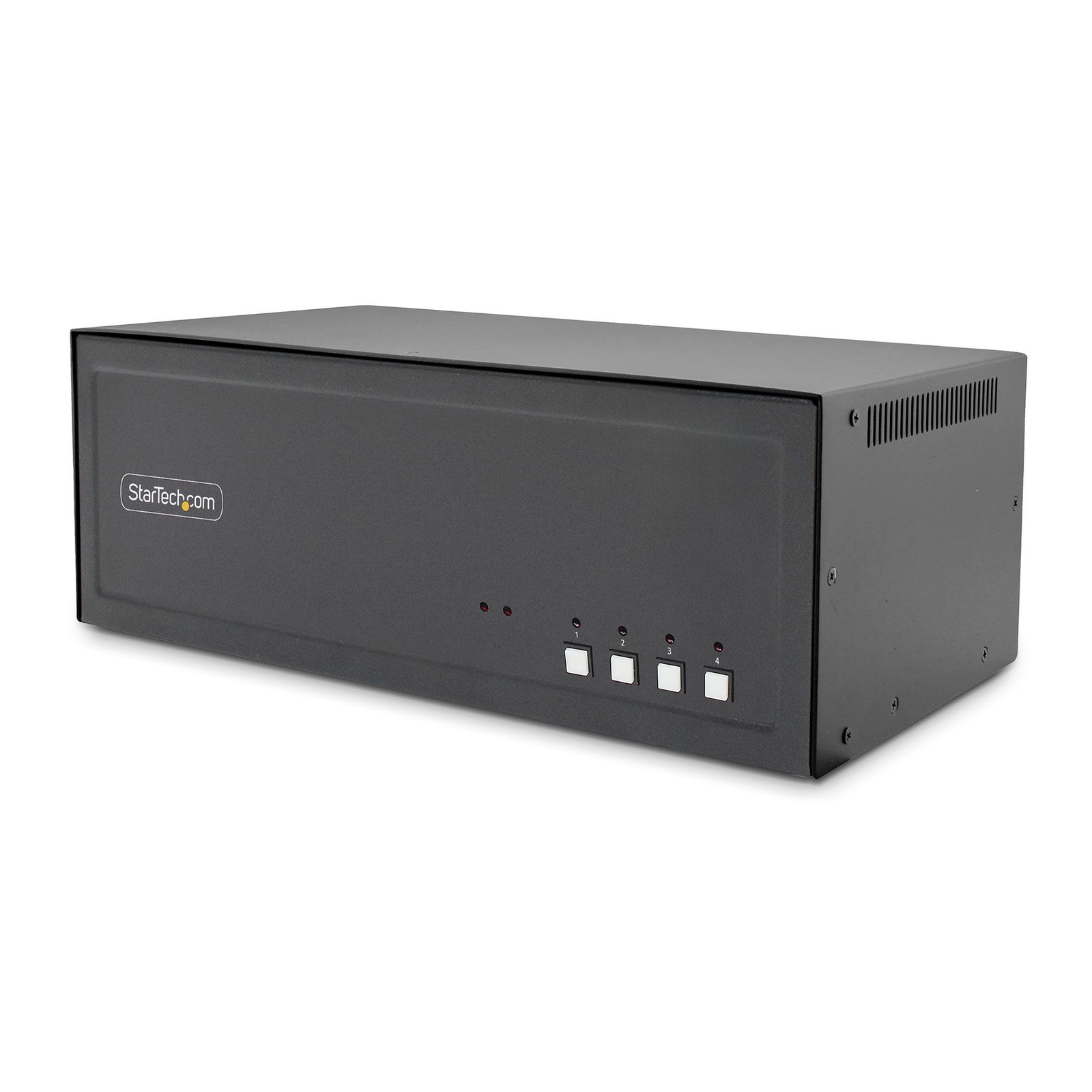 StarTech.com Secure 4-Port Quad-Monitor KVM Switch, HDMI / DisplayPort / DVI, NIAP 4.0 Desktop CK4-HPD404C
