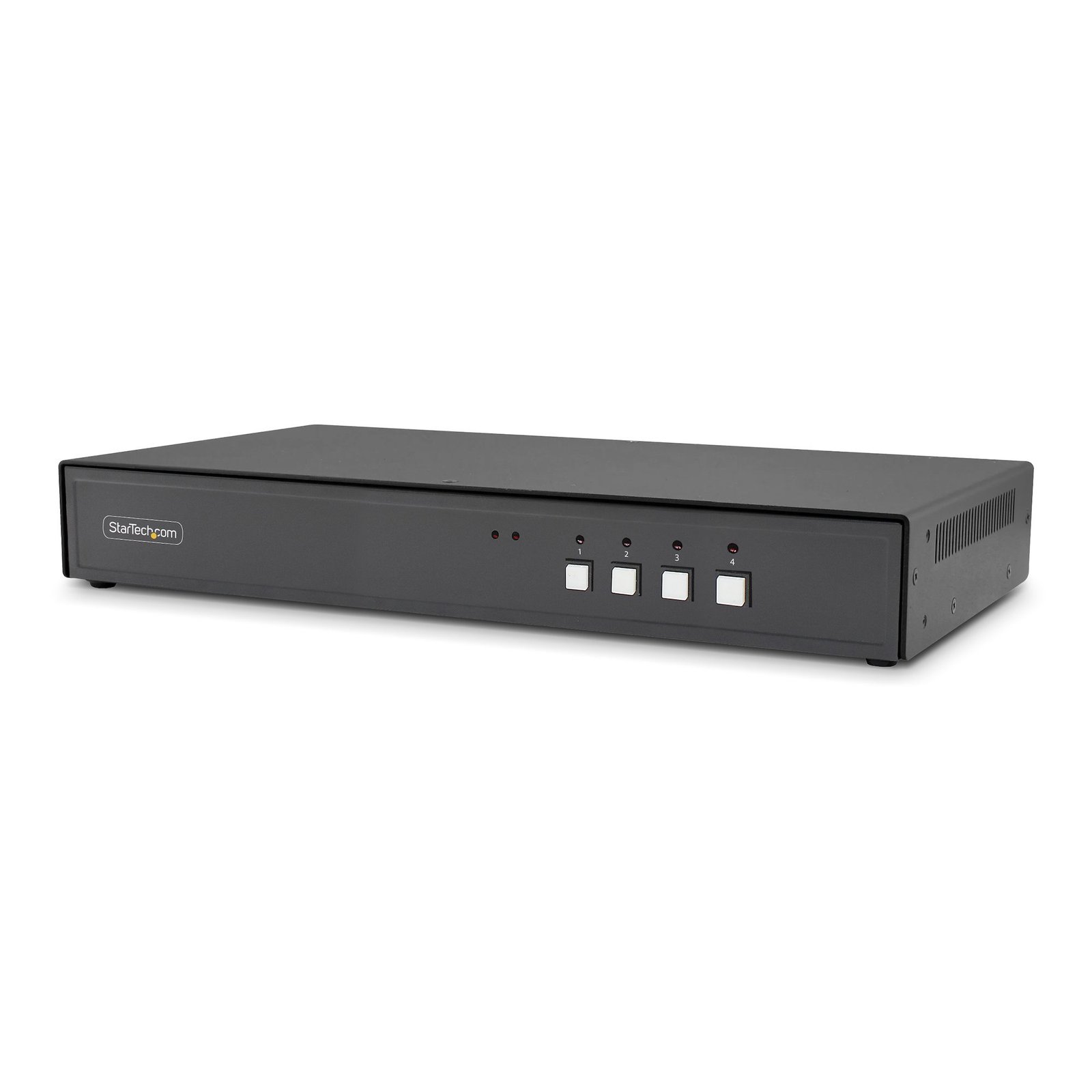 StarTech.com Secure 4-Port Dual-Monitor KVM Switch, 1x DisplayPort In to 2x HDMI Out, 4K 60Hz, NIAP CK4-PM104C