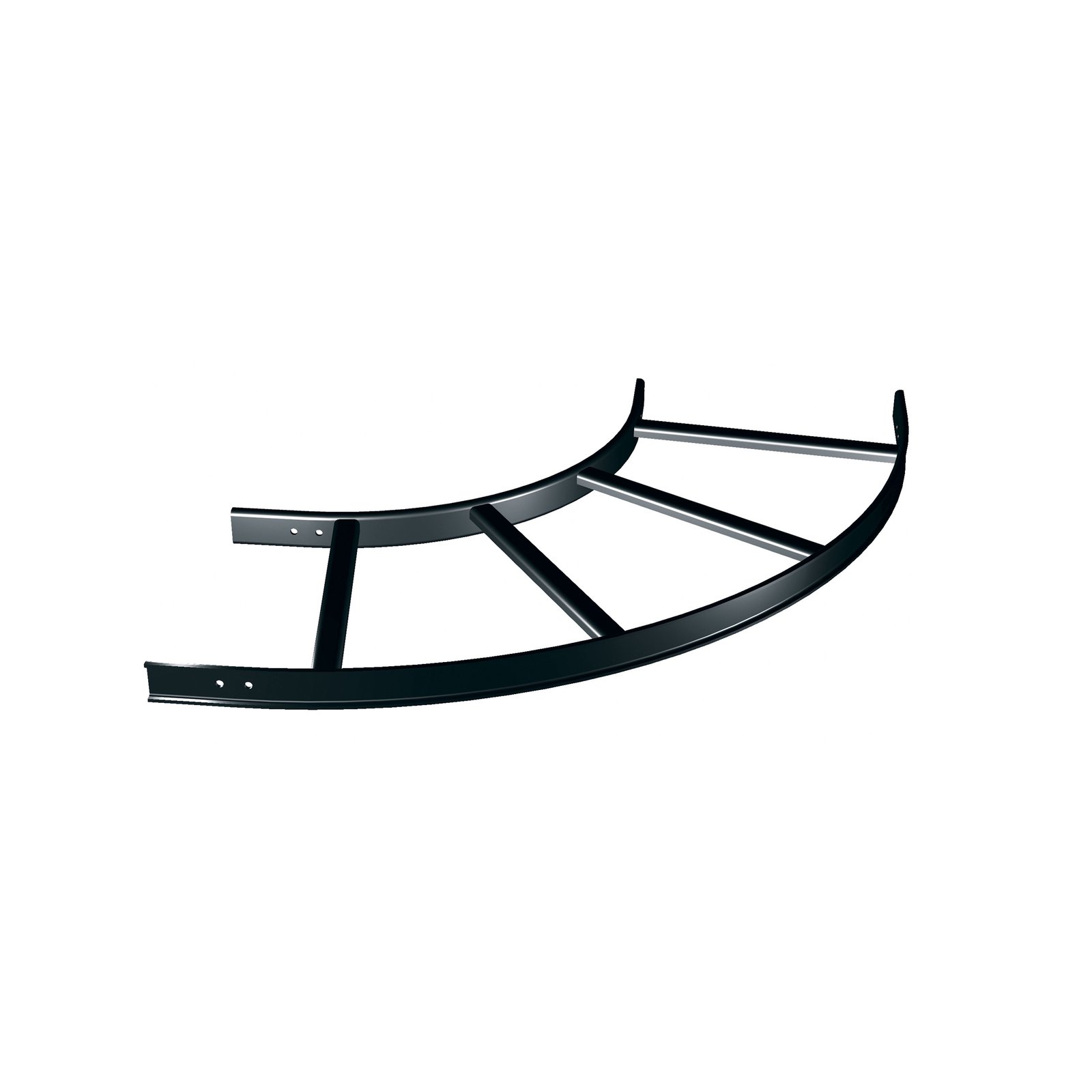 Middle Atlantic 90° Horizontal. Ladder Bend, 12 Inches Wide CLB-90HB