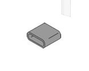 Middle Atlantic Ladder End Caps 12 pieces CLH-EC-12