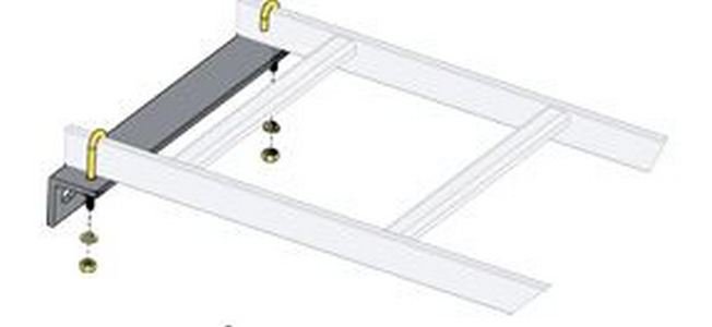 Middle Atlantic Ladder Wall Support Hardware CLH-WRS-W6-W12