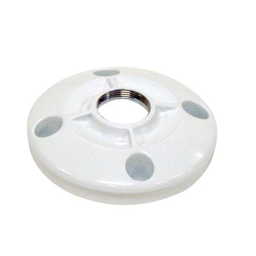 Chief 6 Inch (152 mm) Speed-Connect Ceiling Plate in White CMS115W