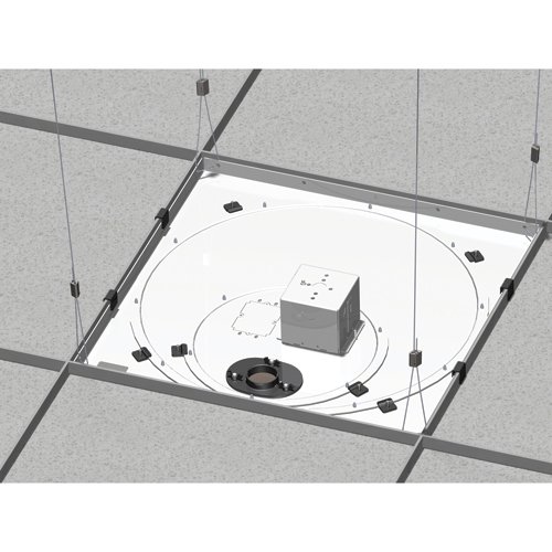 Chief Speed-Connect Suspended Ceiling Tile Replacement Kit with Power Outlet Housing CMS445N