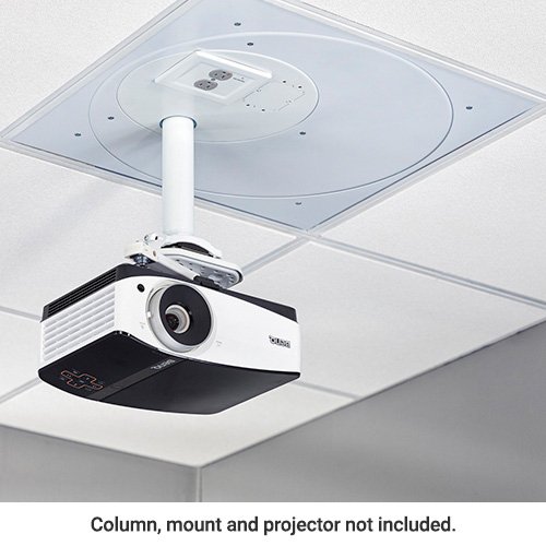 Chief SpeedConnect Suspended Ceiling Tile Replacement Kit with 2-Gang Filter & Surge CMS445P2