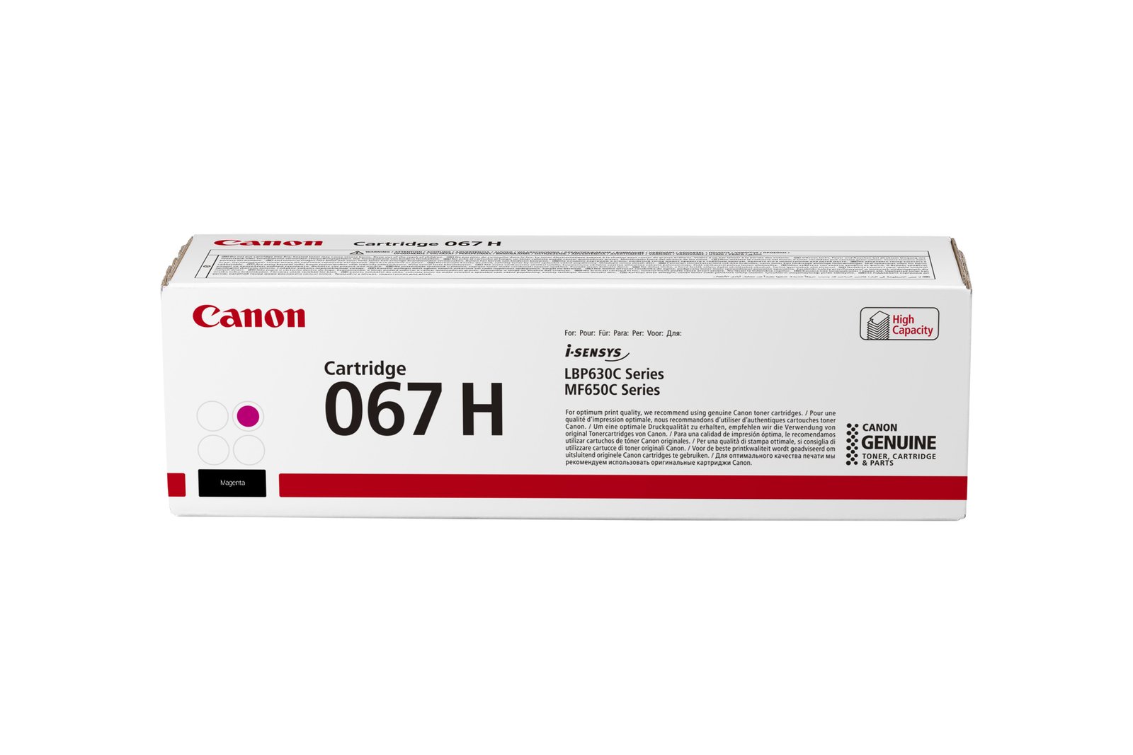 Canon 067H toner cartridge 1 pc(s) Original Magenta 5104C001