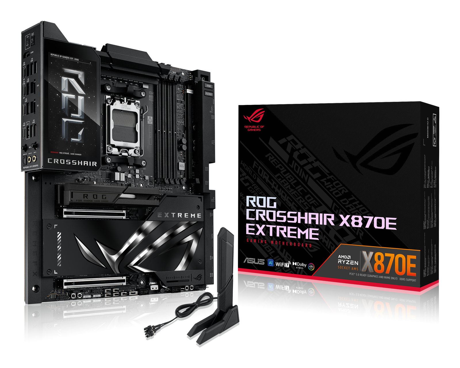 ASUS ROG CROSSHAIR X870E EXTREME AMD Socket AM5 Extended ATX ROGCROSSHAIRX870E EXTREME