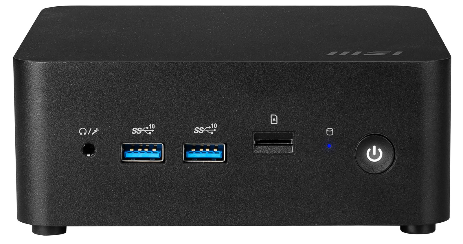 MSI Cubi NUC 1M-010US Intel Core 3 100U 8 GB DDR5-SDRAM 500 SSD Windows 11 Pro Mini PC Black CUBINUC1M010