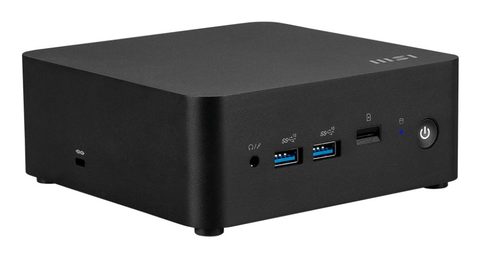 MSI Cubi NUC AI 1UMG-010US PC/workstation Intel Core Ultra 7 155H 32 GB DDR5-SDRAM 1 TB SSD Windows CubiNUCAI010