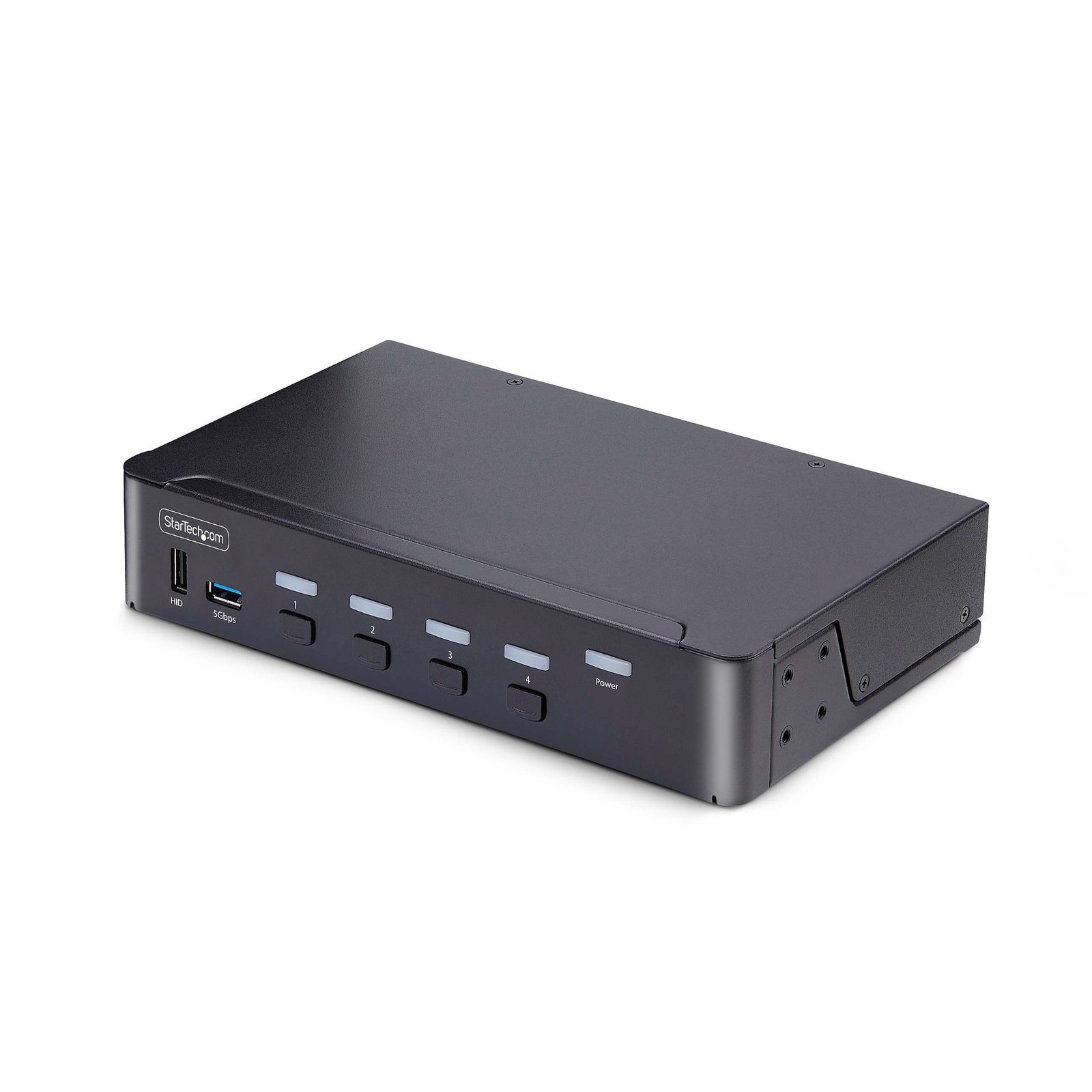 StarTech.com 4-Port DisplayPort KVM Switch, 8K 60Hz / 4K 144Hz, Single Display, DP 1.4, 2x USB 3.0 D86A2-4-PORT-8K-KVM