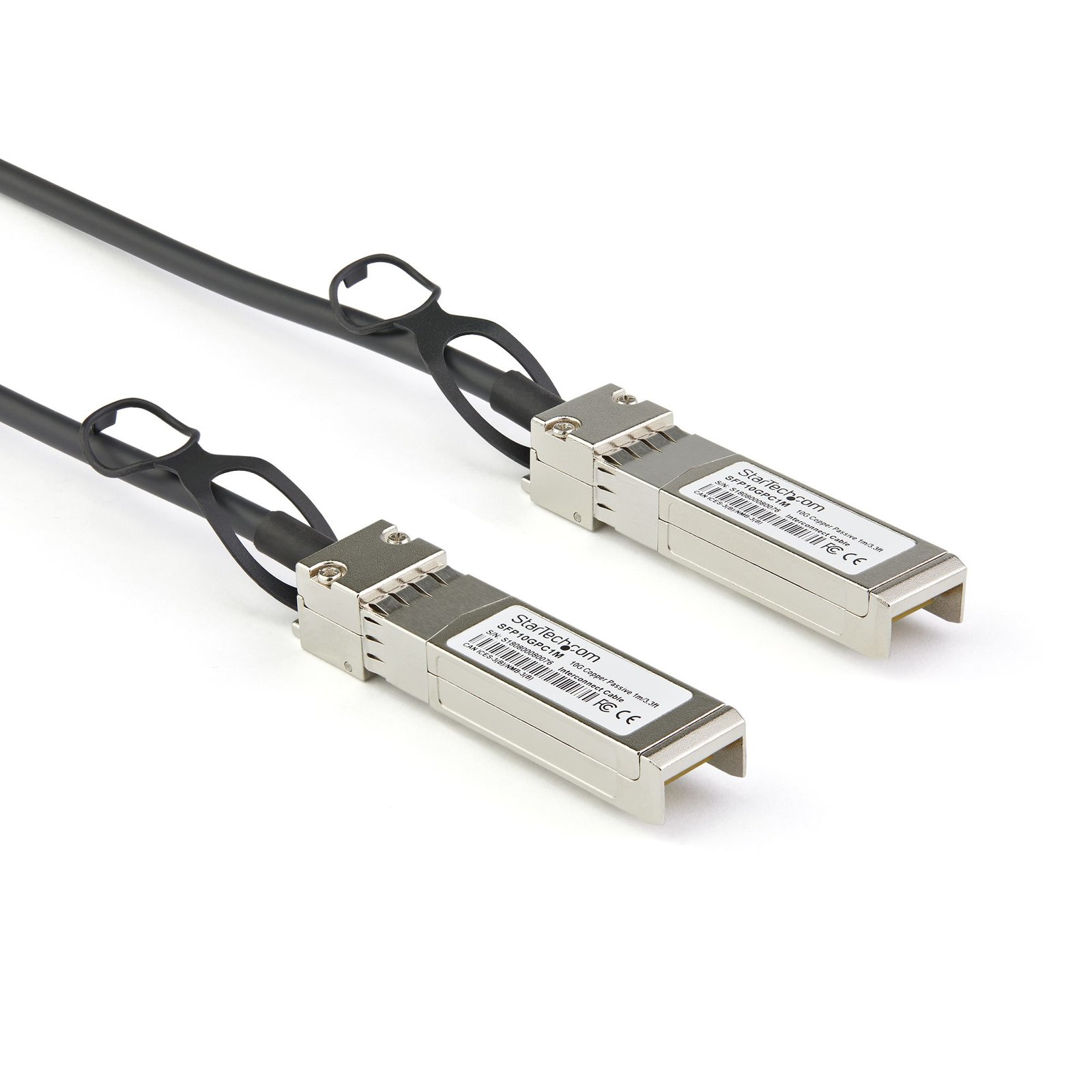 StarTech.com Dell EMC DAC-SFP-10G-3M Compatible 3m 10G SFP+ to Direct Attach Cable Twinax - 10GbE DACSFP10G3M