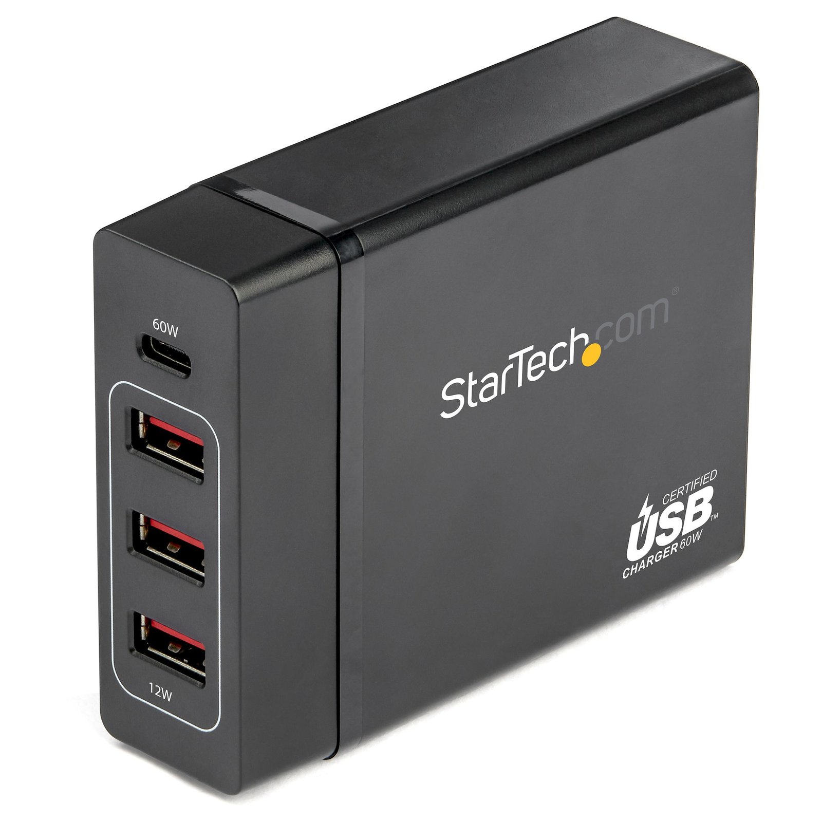 StarTech.com USB-C Charging Station - 72W Desktop Charger - 1x + 3x USB-A (60W Power Delivery + DCH1C3A