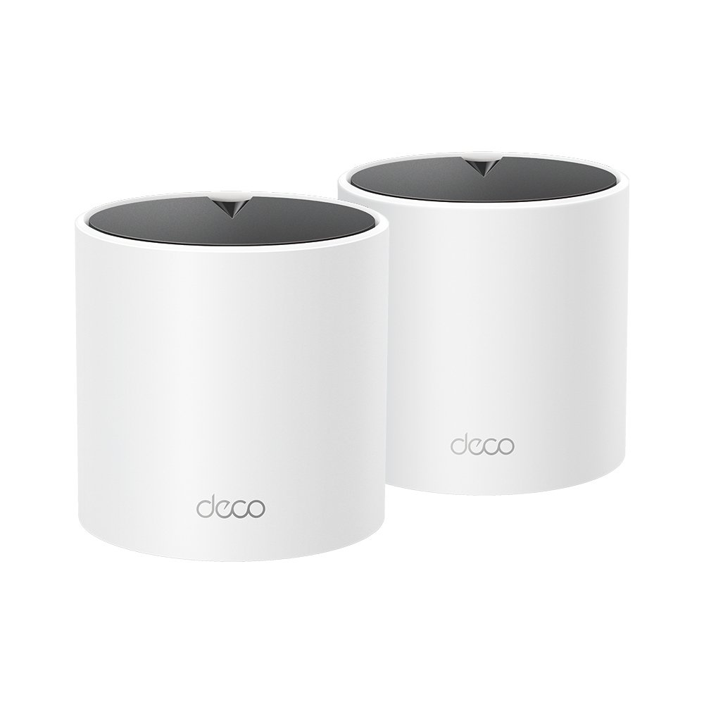 TP-Link Deco X15 Dual-band (2.4 GHz / 5 Wi-Fi 6 (802.11ax) White 2 Internal Deco X15-2-Pack