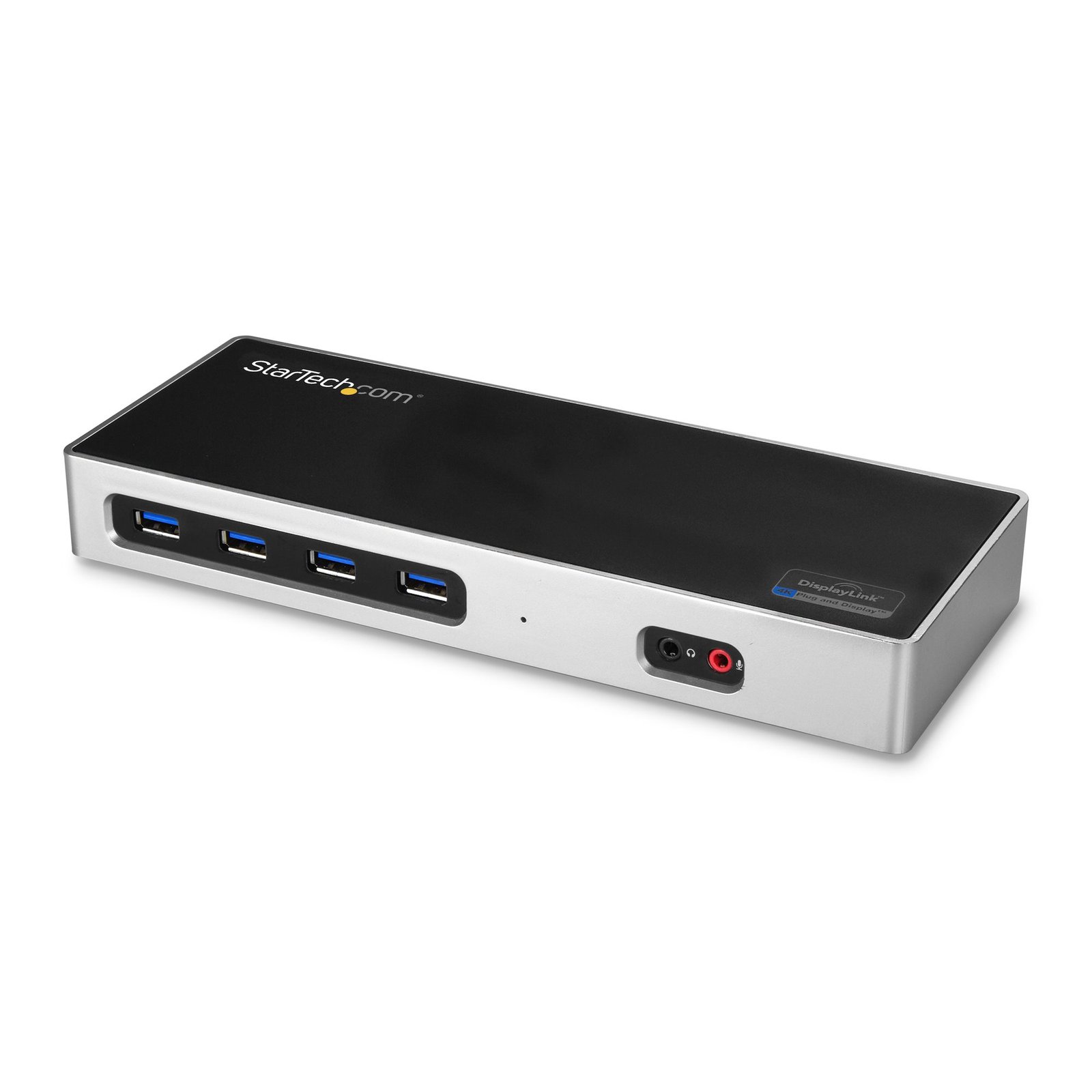 StarTech.com USB-C & USB-A Dock - Dual Monitor 4K 60Hz DisplayPort + HDMI - Hybrid USB 3.0 Docking DK30A2DH