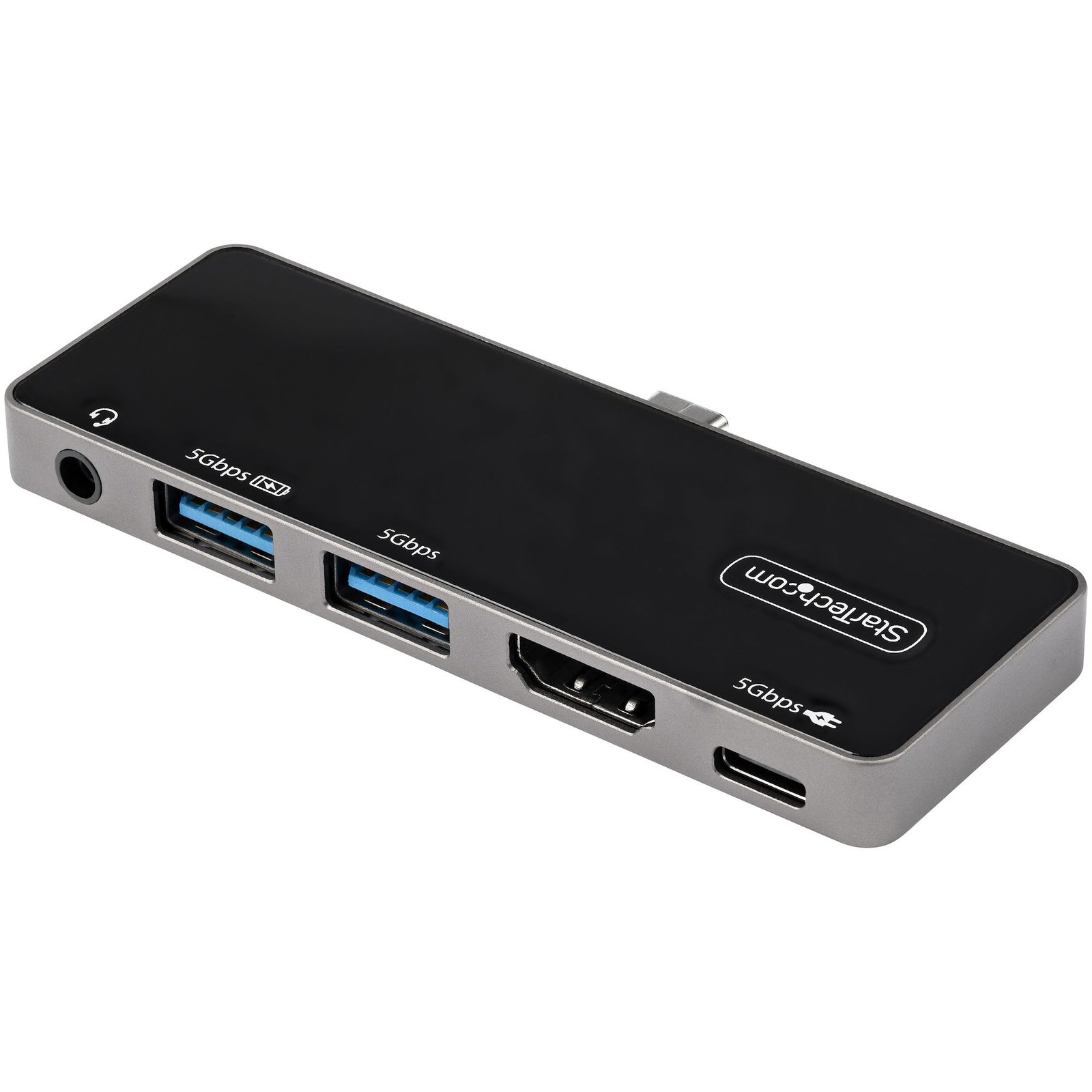 StarTech.com USB C Multiport Adapter - USB-C to 4K 60Hz HDMI 2.0, 100W Power Delivery Pass-Through DKT30ICHPD