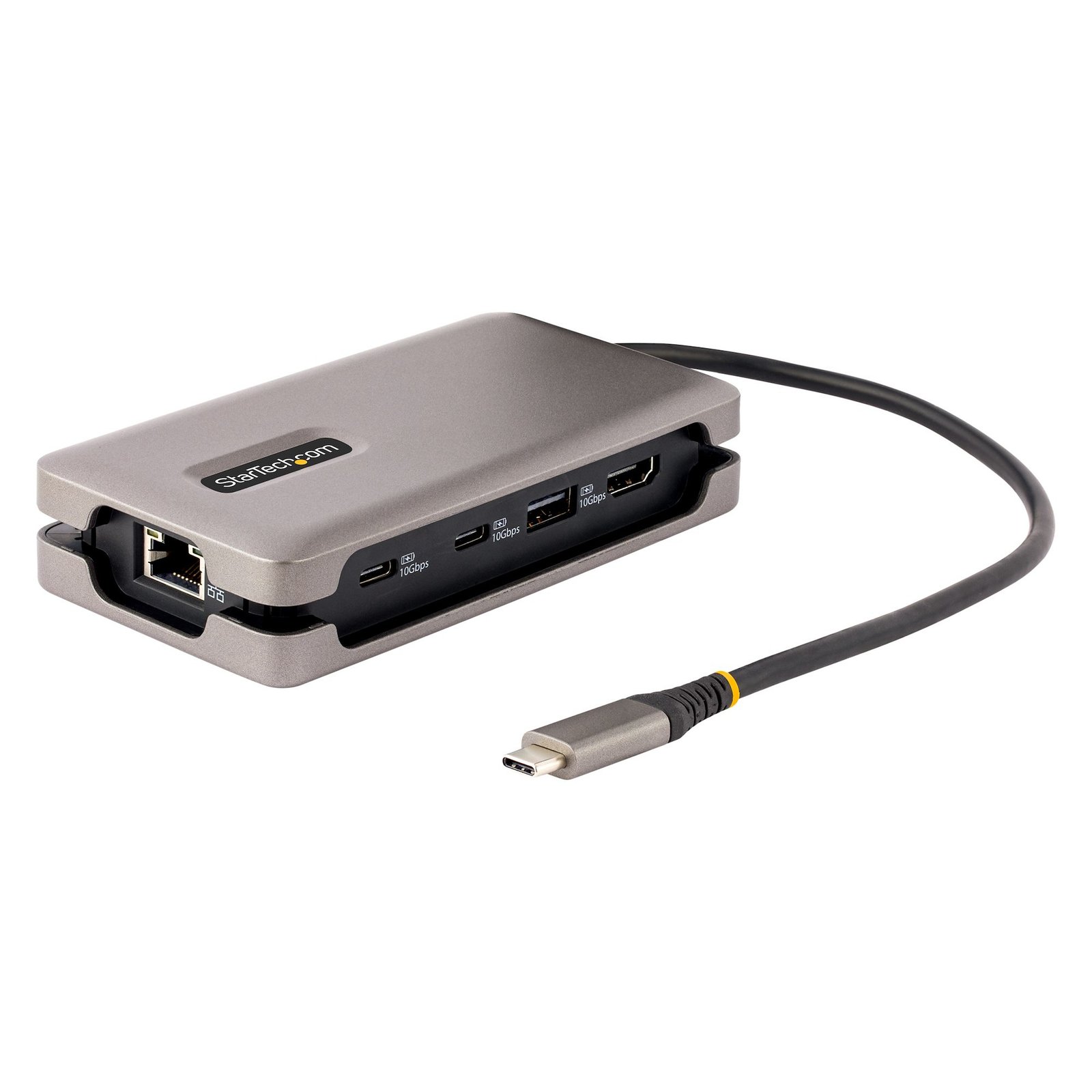 StarTech.com USB-C Multiport Adapter, 4K 60Hz HDMI 2.0b, HDR, USB 3.2 Gen 2 10Gbps Hub (2xUSB-C, DKT31CH2CPD3