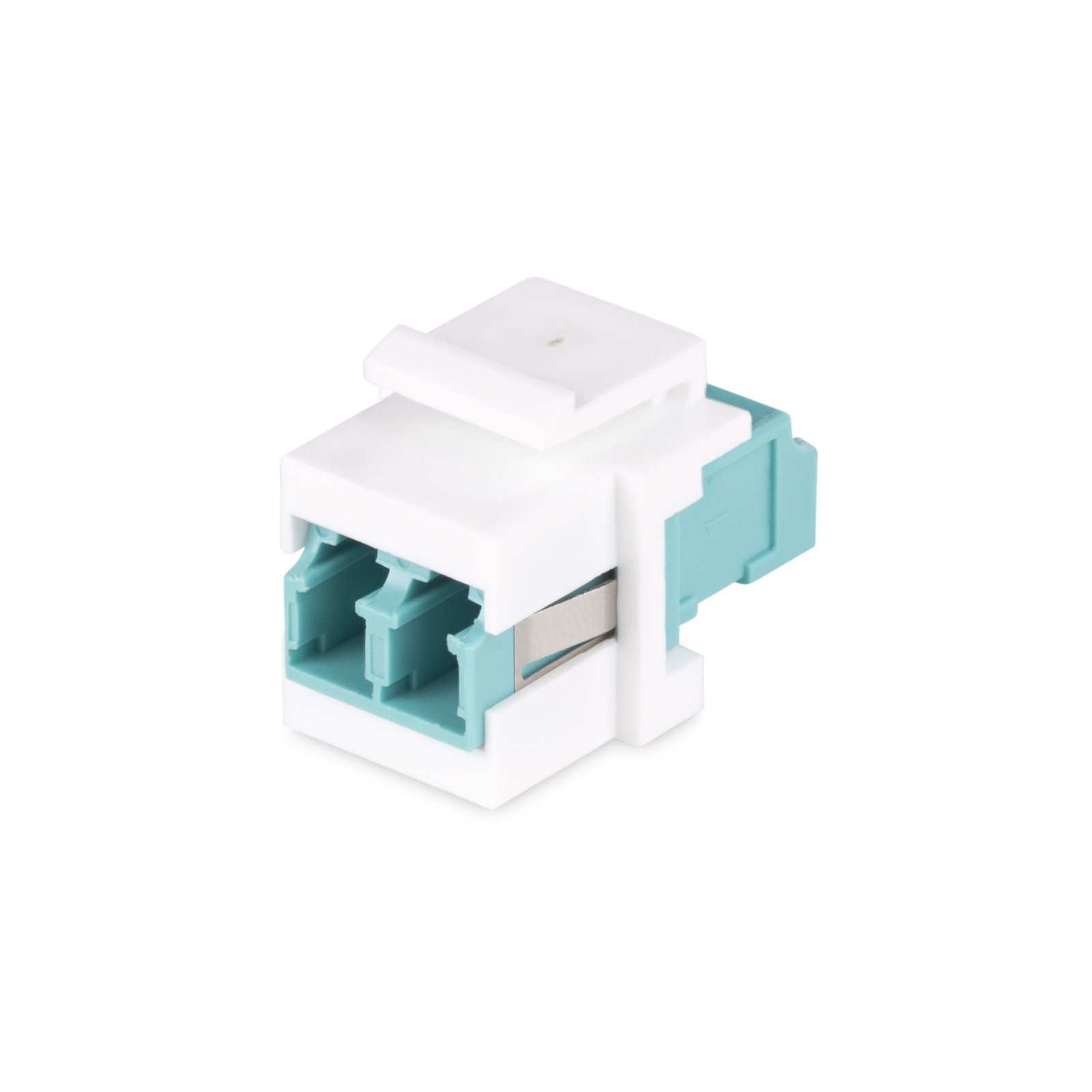 StarTech.com LC to Coupler, Fiber LC/UPC Keystone Jack, Duplex Optic for Patch Panel DMFKSLCLCCOUPLER