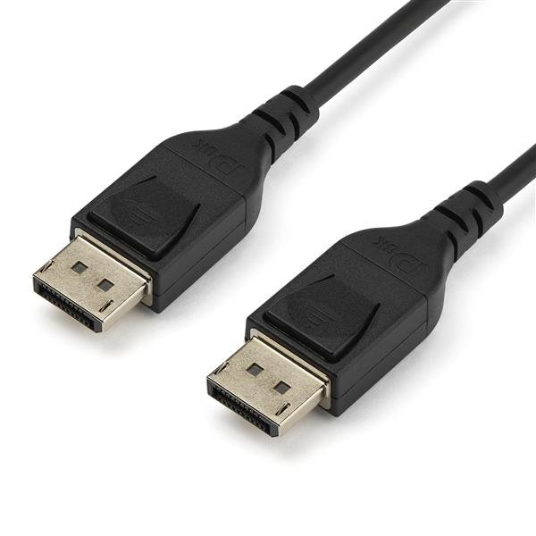 StarTech.com 6ft (2m) VESA Certified DisplayPort 1.4 Cable - 8K 60Hz HBR3 HDR - UHD to Monitor Cord DP14MM2M