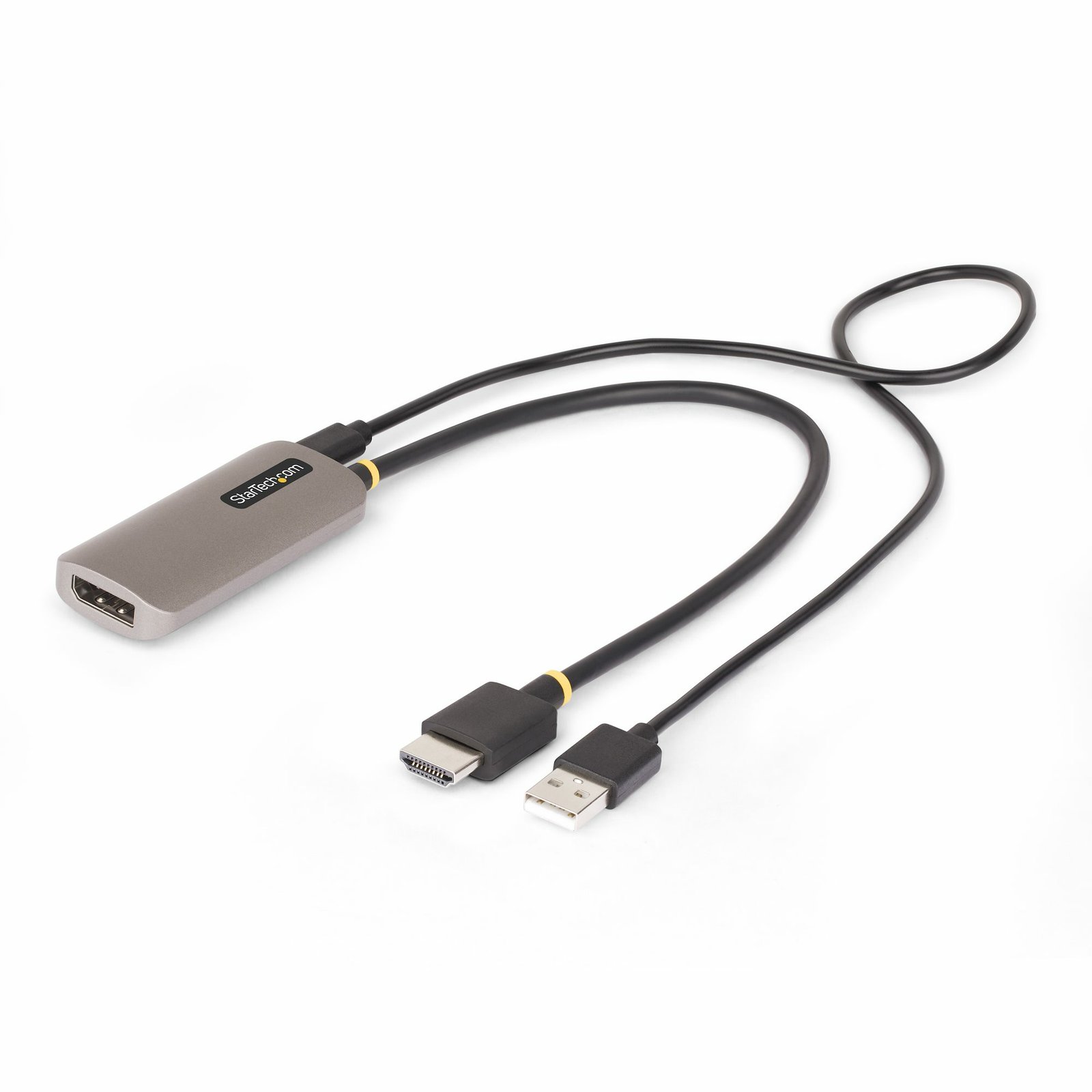 StarTech.com 1ft (30cm) HDMI to DisplayPort Adapter Cable, 8K 60Hz, Active 2.1 DP 1.4 Video 148B-HDMI-DP-8K