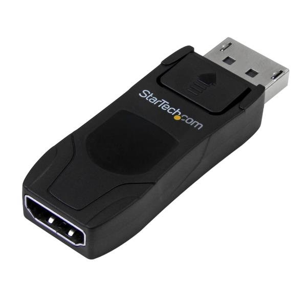 StarTech.com DisplayPort to HDMI Adapter - 4K 30Hz Compact DP 1.2 1.4 Video Converter - Monitor/TV DP2HD4KADAP