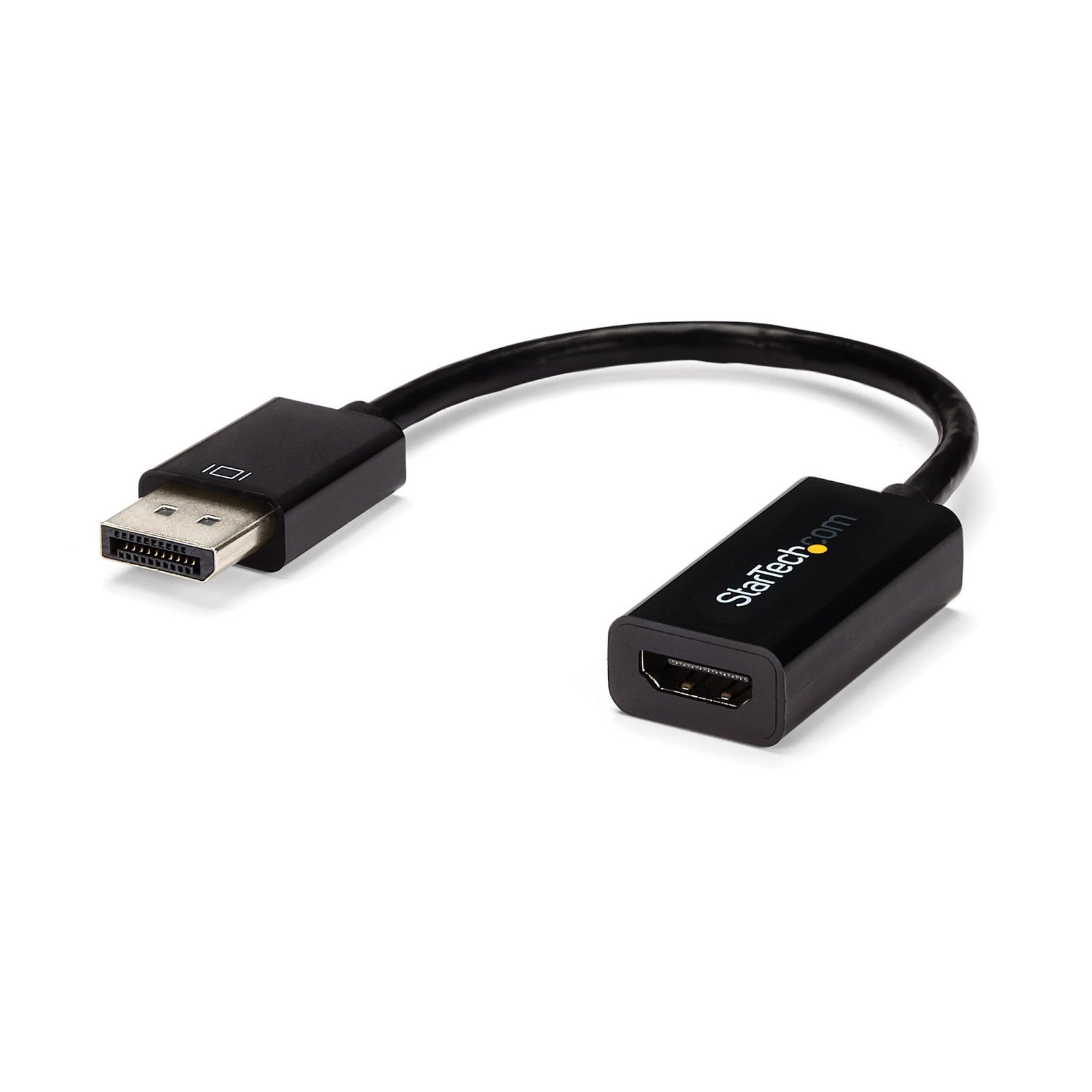 StarTech.com DisplayPort to HDMI Adapter - 4K 30Hz Active Video Converter - DP Monitor/TV/Display DP2HD4KS